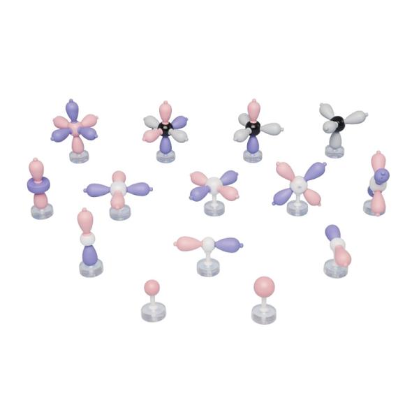 Комплект моделей атомных орбиталей (14 моделей) М14