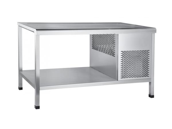 Стол охлаждаемый, открытая полка + охлаждаемая столешница, L1500 мм