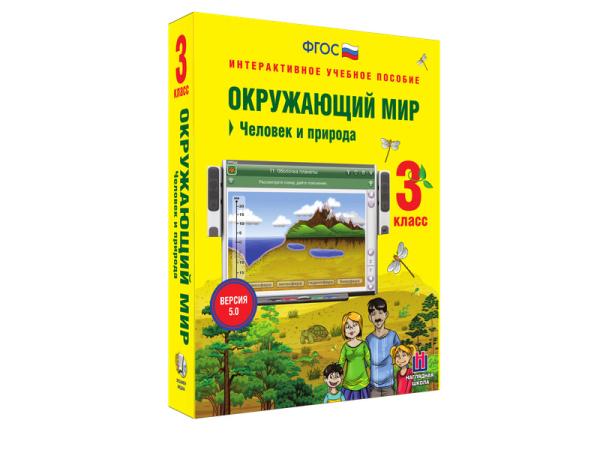 Интерактивное учебное пособие Окружающий мир 3 класс. Человек и природа