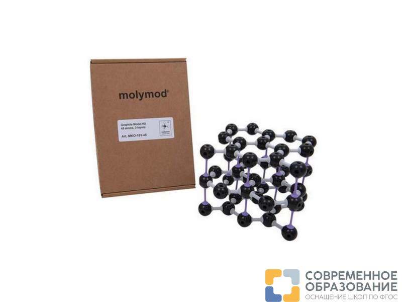 Графит (C), сборная модель