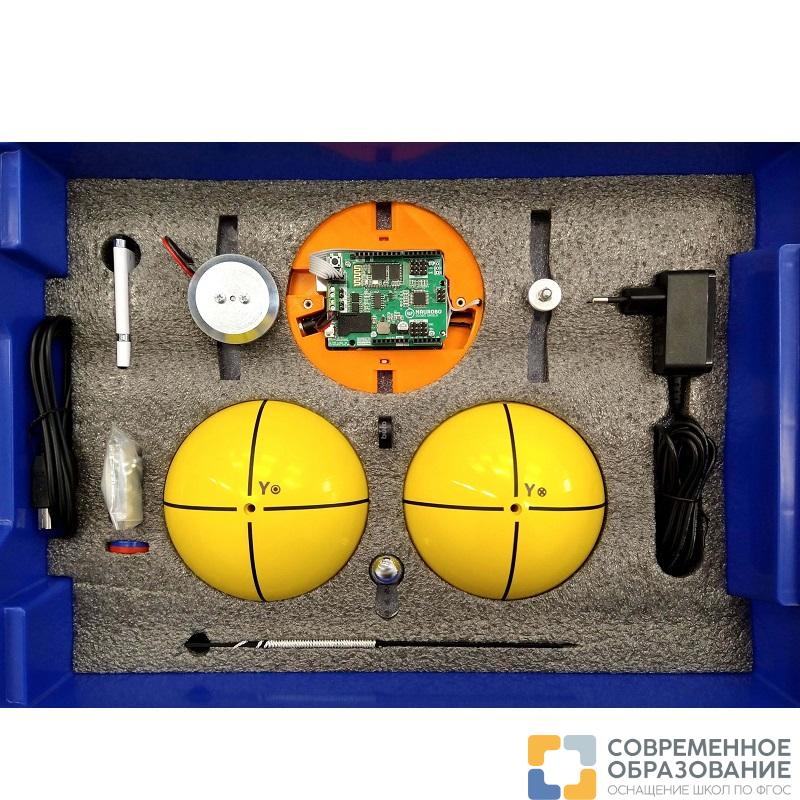 Устройство для изучения движения твердого тела с беспроводной передачей данных