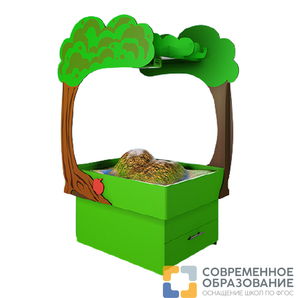 Интерактивная песочница "Полянка"