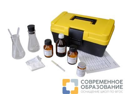 Экознайка 3. Набор для исследования жесткости, хлорида, железа и СПАВ в воде