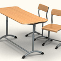 парты двухместные Парты двухместные