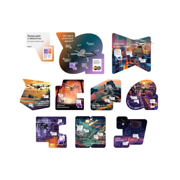 Дизайн-модуль «Будущее с высоты: как дроны меняют мир?»