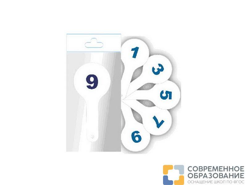 Касса-веер цифр от 0 до 9