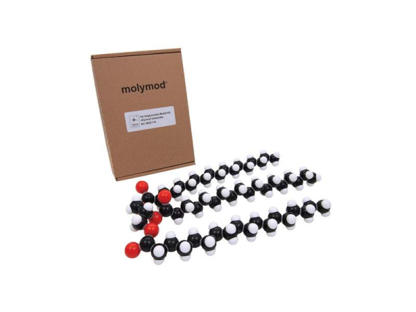 Жир тристеарин (C57H110O6), сборная модель