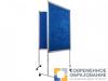Демонстрационный стенд 180х210 см, текстильный