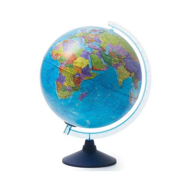 Интерактивный глобус "День и ночь" с двойной картой и системой подсветки